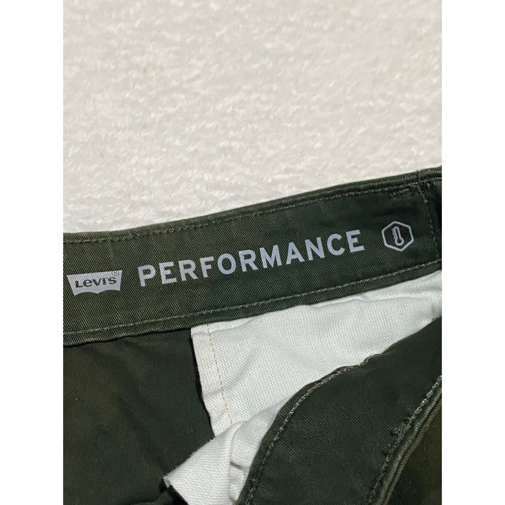 Levis Performance Premium Utility Pants Mens Green Cargo Reflective 34x32(29) - Picture 5 of 12